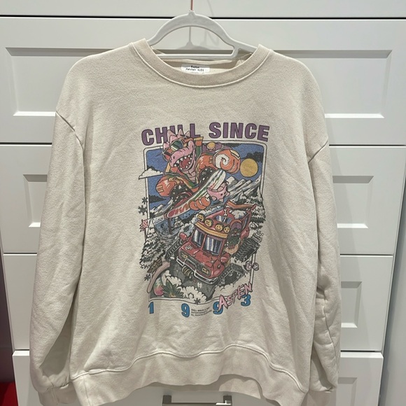 Chill since brandy Melville hoodie can fit xs-xl - Picture 1 of 4